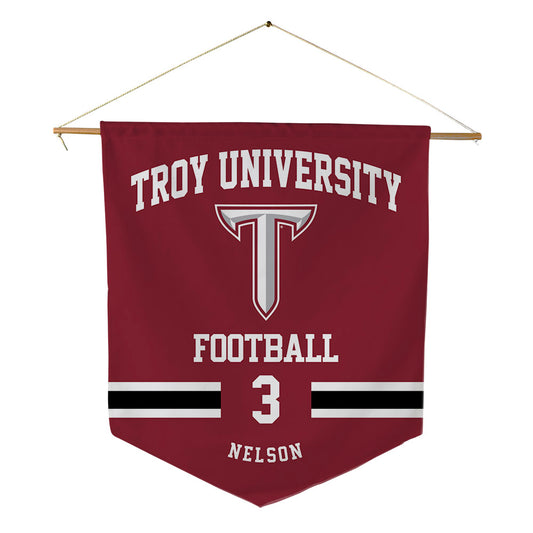Troy - NCAA Football : Doug Nelson - Pennant - 18" x 21"-0