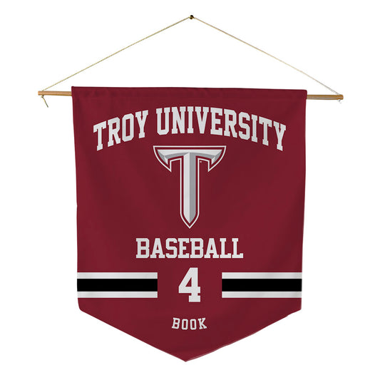 Troy - NCAA Baseball : Nolan Book - Pennant - 18" x 21"-0