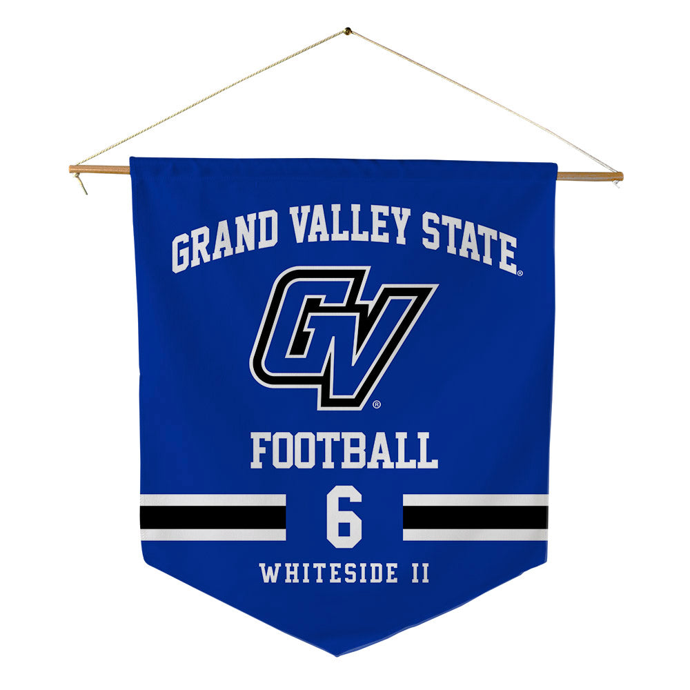 Grand Valley - NCAA Football : Darius Whiteside II - Pennant - 18" x 21"-0