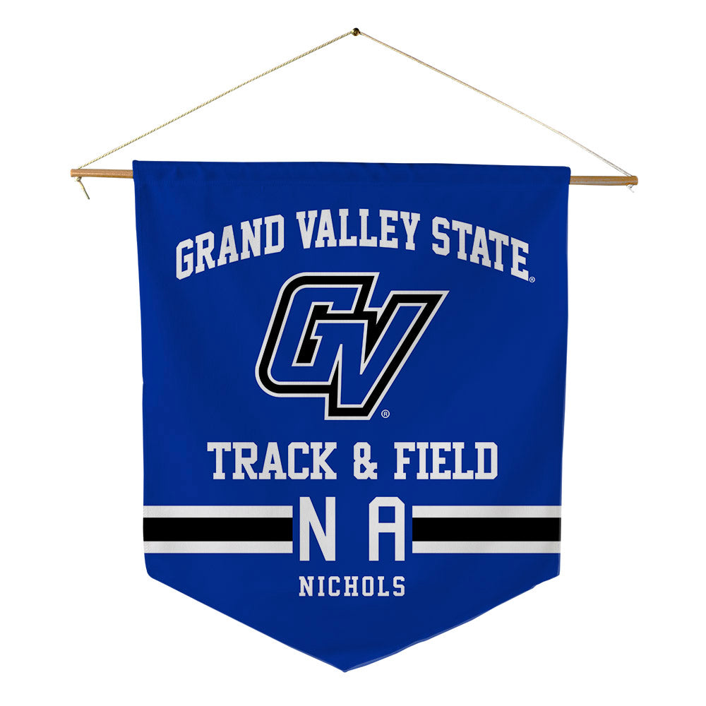 Grand Valley - NCAA Men's Track & Field : Preston Nichols - Pennant - 18" x 21"-0