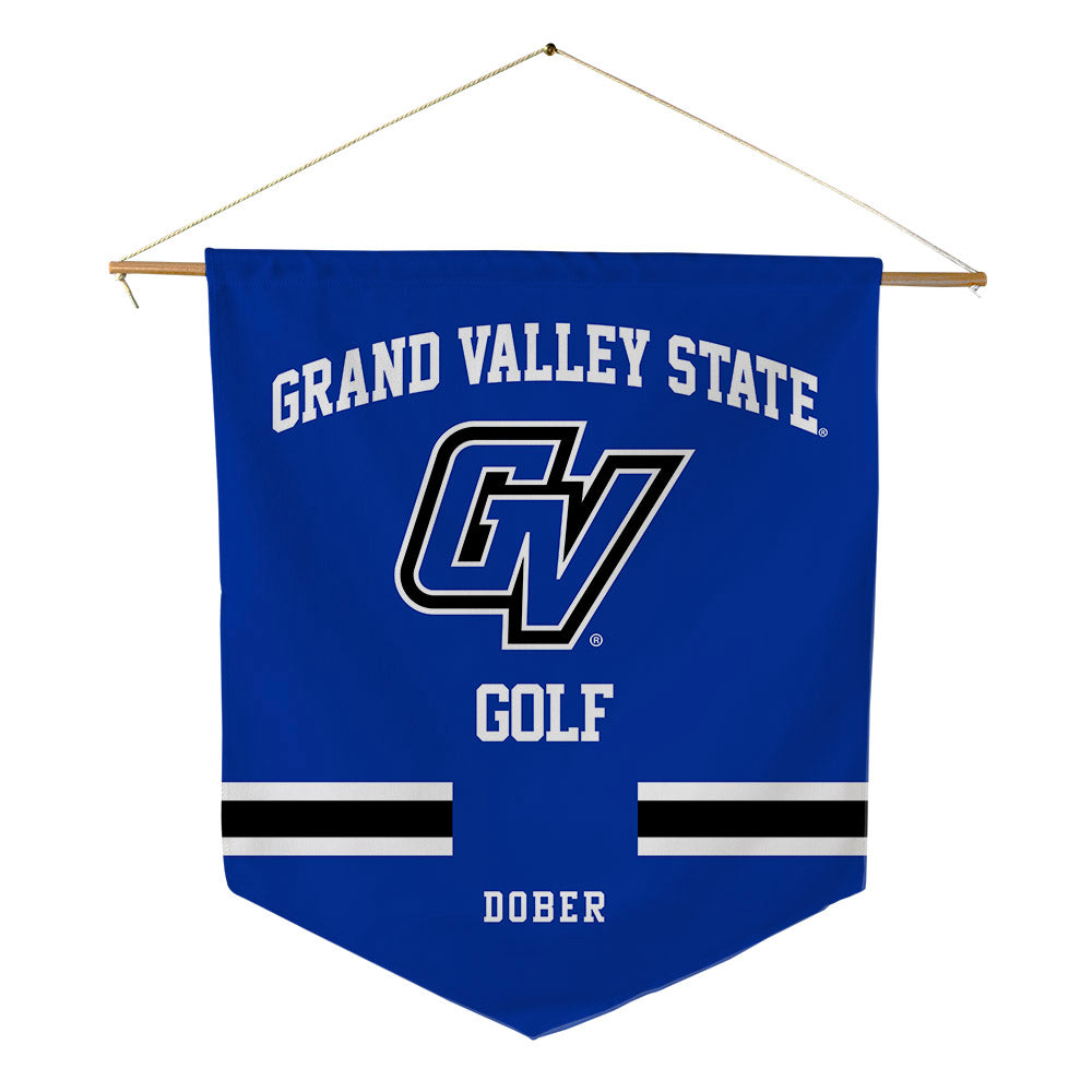 Grand Valley - NCAA Men's Golf : Finley Dober - Pennant - 18" x 21"-0