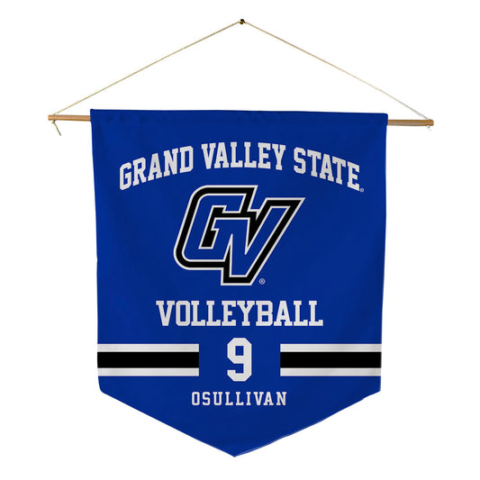 Grand Valley - NCAA Women's Volleyball : Meghan OSullivan - Pennant - 18" x 21"-0
