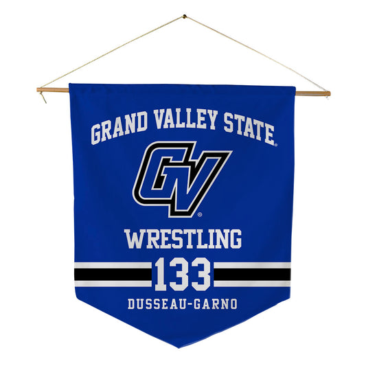 Grand Valley - NCAA Wrestling : Wyatt Dusseau-Garno - Pennant - 18" x 21"-0