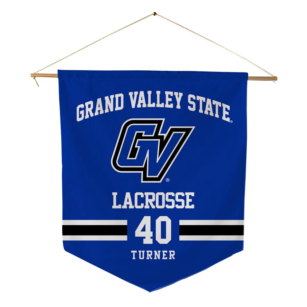 Grand Valley - NCAA Women's Lacrosse : Juliana Turner - Pennant - 18" x 21"-0