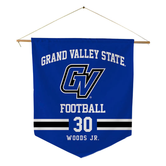 Grand Valley - NCAA Football : Derrick Woods Jr. - Pennant - 18" x 21"-0