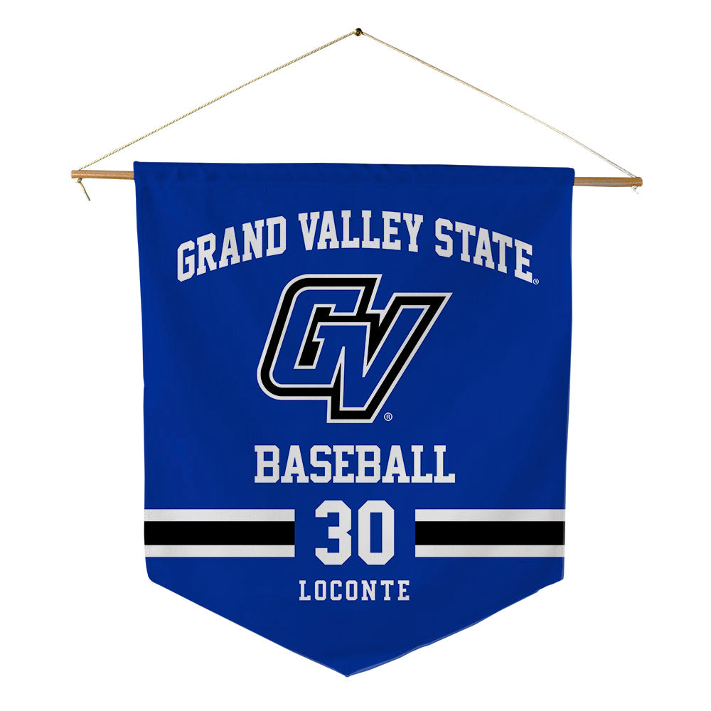 Grand Valley - NCAA Baseball : Jack LoConte - Pennant - 18" x 21"-0