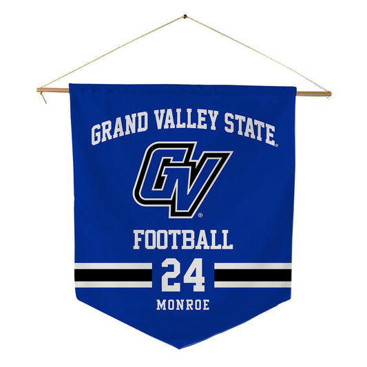 Grand Valley - NCAA Football : Deondray Monroe - Pennant - 18" x 21"-0