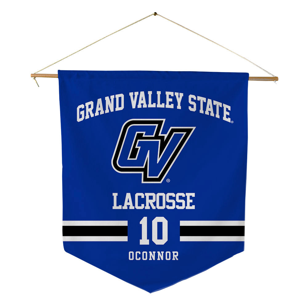 Grand Valley - NCAA Women's Lacrosse : Annelise OConnor - Pennant - 18" x 21"-0