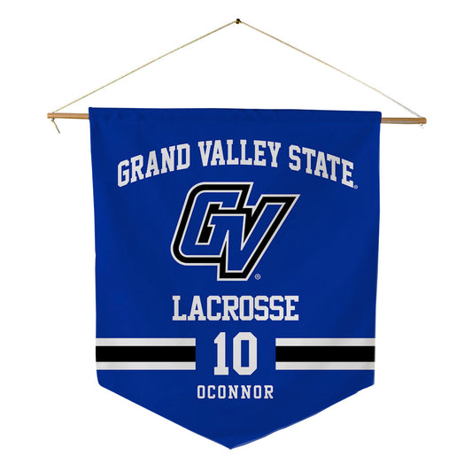 Grand Valley - NCAA Women's Lacrosse : Annelise OConnor - Pennant - 18" x 21"-0