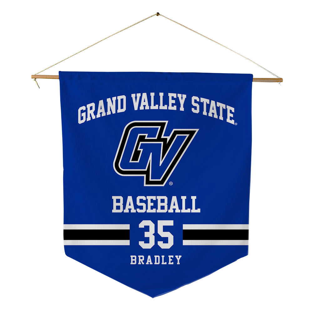 Grand Valley - NCAA Baseball : Collin Bradley - Pennant - 18" x 21"-0