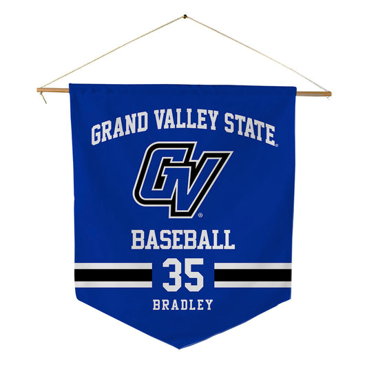 Grand Valley - NCAA Baseball : Collin Bradley - Pennant - 18" x 21"-0