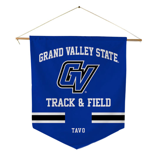 Grand Valley - NCAA Men's Track & Field : Isaac Tavo - Pennant - 18" x 21"-0
