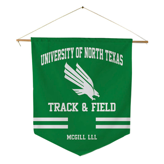 UNF - NCAA Men's Track & Field : Clarence McGill lll - Pennant - 18" x 21"-0