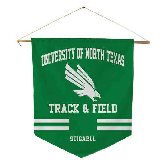 North Texas - NCAA Men's Track & Field : Rachone Stigarll - Pennant - 18" x 21"-0