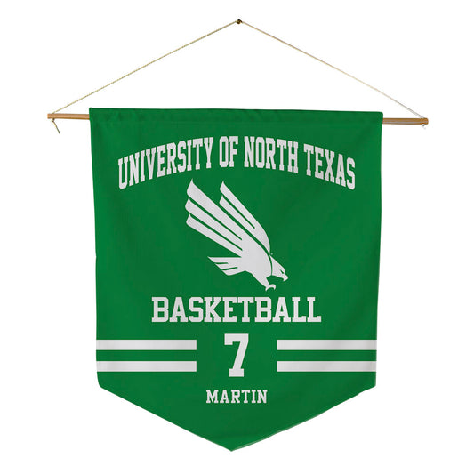 North Texas - NCAA Women's Basketball : Kalysta Martin - Pennant - 18" x 21"-0