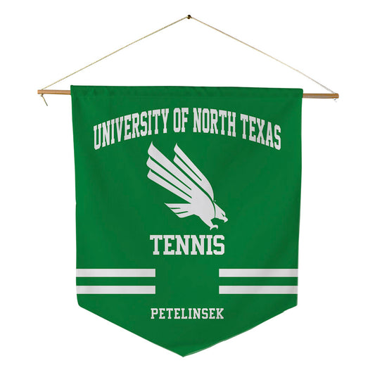 North Texas - NCAA Women's Tennis : Pia Petelinsek - Pennant - 18" x 21"-0