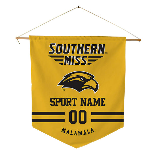 Southern Miss - NCAA Football : Chase Malamala - Pennant - 18" x 21"-0