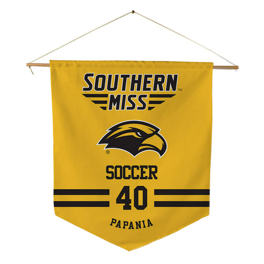 Southern Miss - NCAA Women's Soccer : Avery Papania - Pennant - 18" x 21"-0