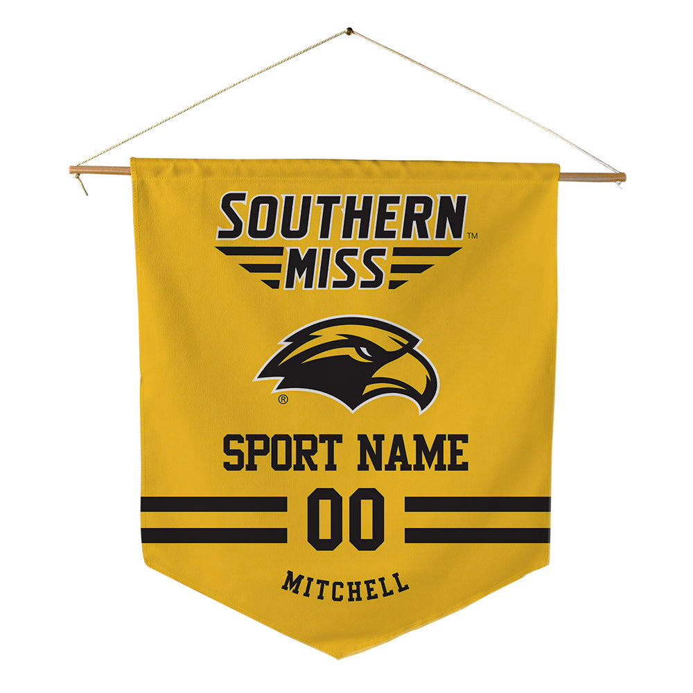 Southern Miss - NCAA Baseball : Samuel Mitchell - Pennant - 18" x 21"-0
