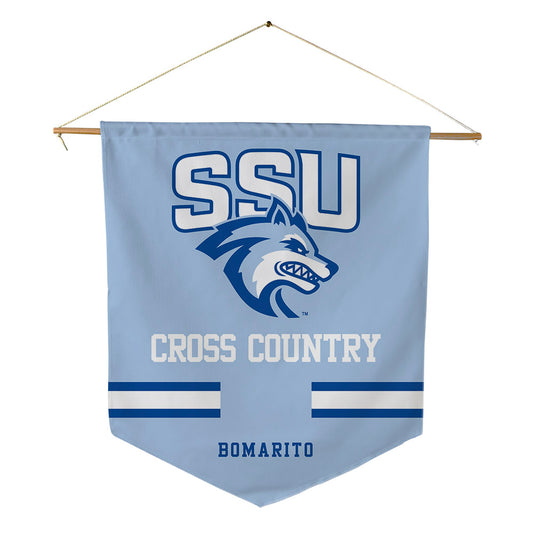 SSU - NCAA Women's Cross Country : Gianna Bomarito - Pennant - 18" x 21"-0