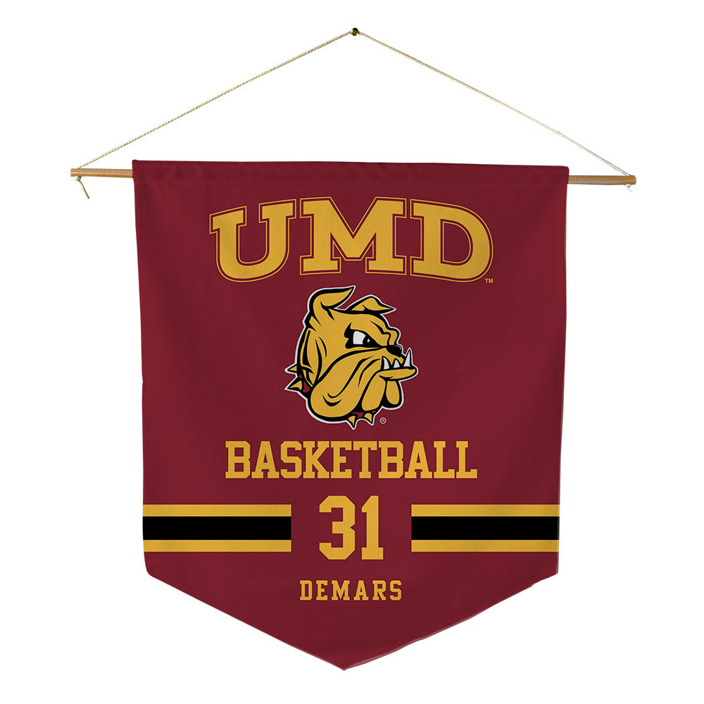 UMN Duluth - NCAA Men's Basketball : Billy DeMars - Pennant - 18" x 21"-0