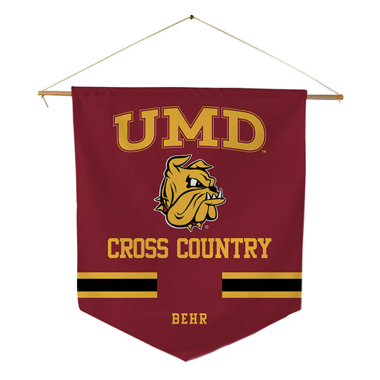 UMN Duluth - NCAA Women's Cross Country : Elise Behr - Pennant - 18" x 21"-0