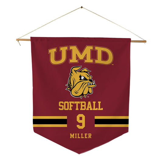 UMN Duluth - NCAA Softball : Maya Miller - Pennant - 18" x 21"-0