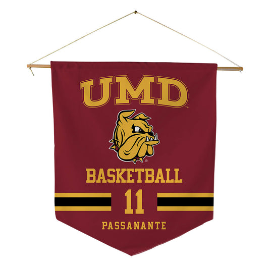 UMN Duluth - NCAA Women's Basketball : Fallon Passanante - Pennant - 18" x 21"-0