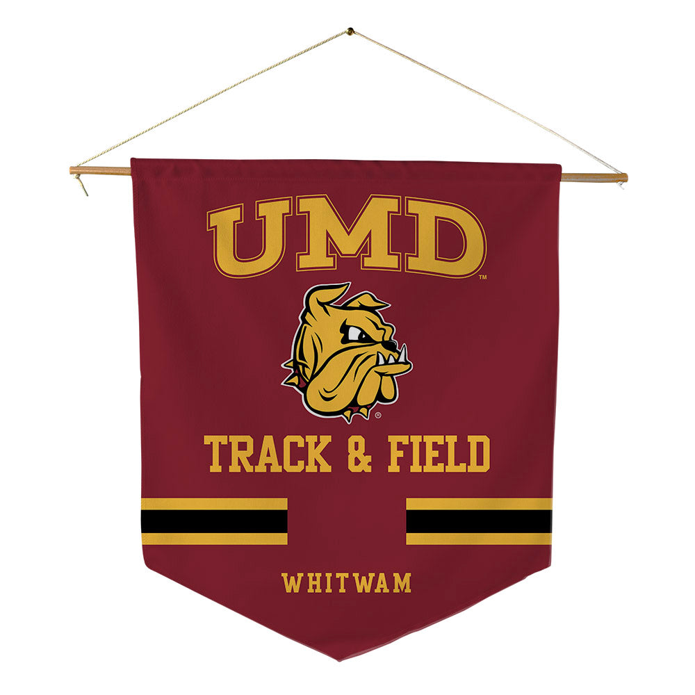 UMN Duluth - NCAA Women's Track & Field : Izzie Whitwam - Pennant - 18" x 21"-0