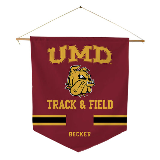 UMN Duluth - NCAA Women's Track & Field : Claire Becker - Pennant - 18" x 21"-0