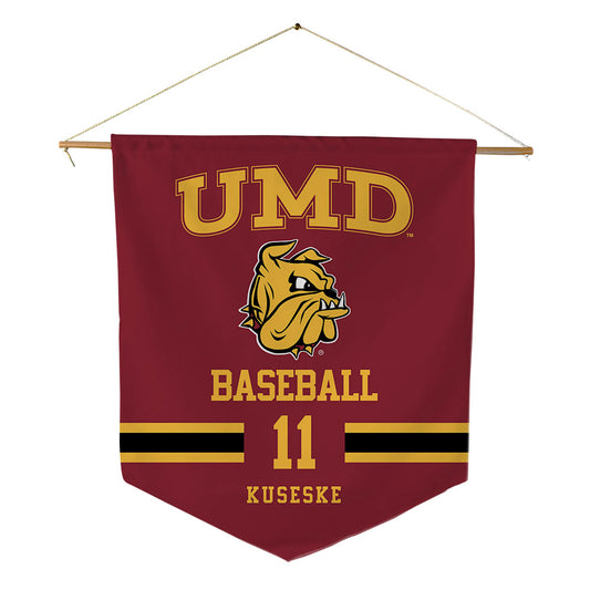 UMN Duluth - NCAA Baseball : Zach Kuseske - Pennant - 18" x 21"-0