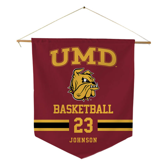 UMN Duluth - NCAA Men's Basketball : Brooks Johnson - Pennant - 18" x 21"-0