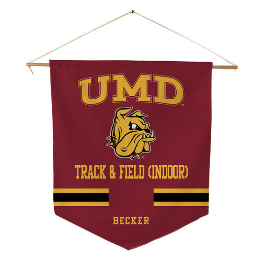 UMN Duluth - NCAA Women's Track & Field : Claire Becker - Pennant - 18" x 21"-0