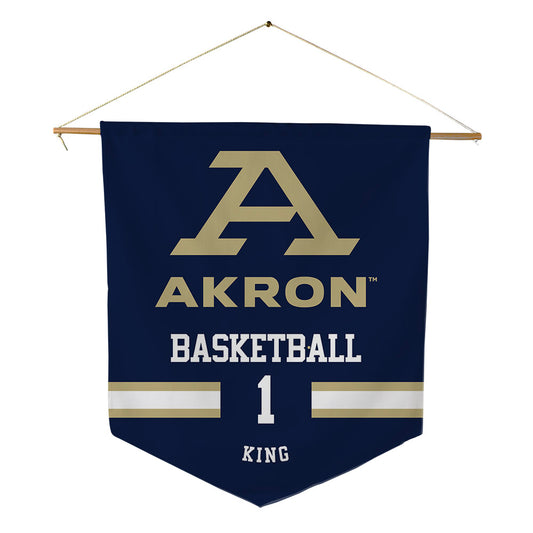 Akron - NCAA Women's Basketball : Kaylee King - Pennant - 18" x 21"-0
