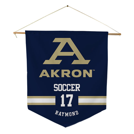 Akron - NCAA Women's Soccer : Devyn Raymond - Pennant - 18" x 21"-0