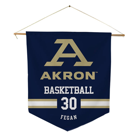 Akron - NCAA Women's Basketball : Macey Fegan - Pennant - 18" x 21"-0