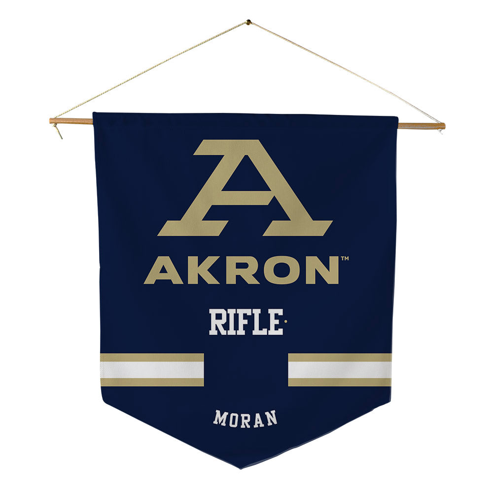 Akron - NCAA Rifle : Kathleen Moran - Pennant - 18" x 21"-0