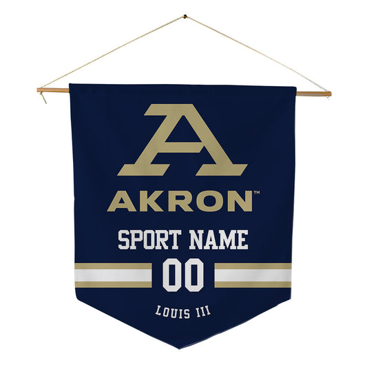 Akron - NCAA Football : Jean Louis III - Pennant - 18" x 21"-0