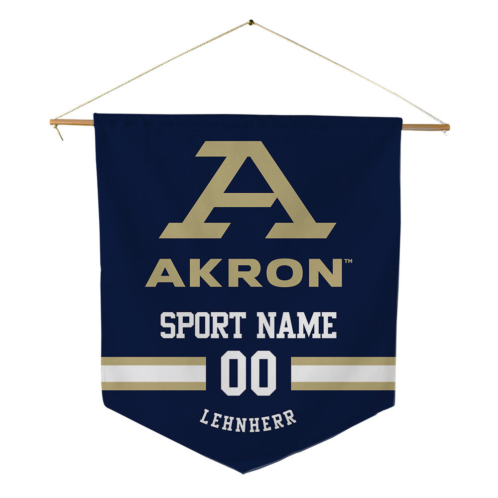 Akron - NCAA Softball : Sammy Lehnherr - Pennant - 18" x 21"-0