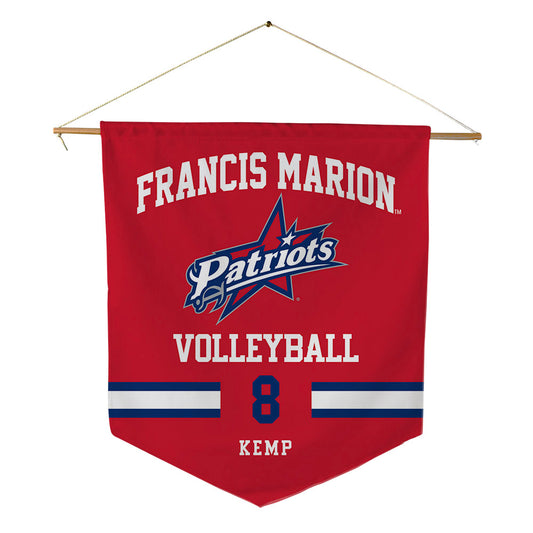 Francis Marion - NCAA Women's Volleyball : Katie Kemp - Pennant - 18" x 21"-0