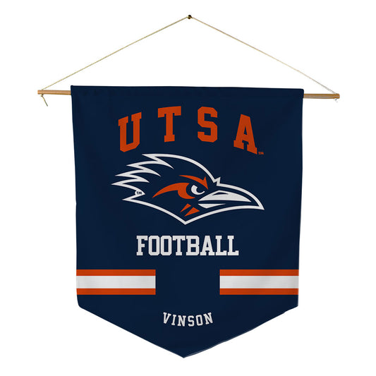 UTSA - NCAA Football : Jamarri Vinson - Pennant - 18" x 21"-0
