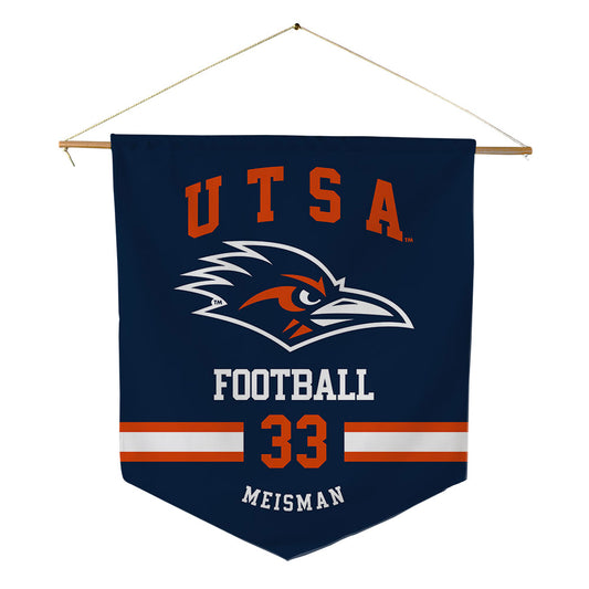 UTSA - NCAA Football : Cael Meisman - Pennant - 18" x 21"-0