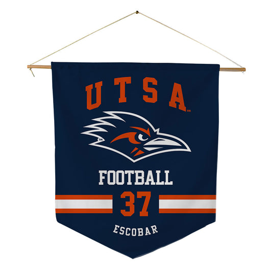 UTSA - NCAA Football : Tristan Escobar - Pennant - 18" x 21"-0