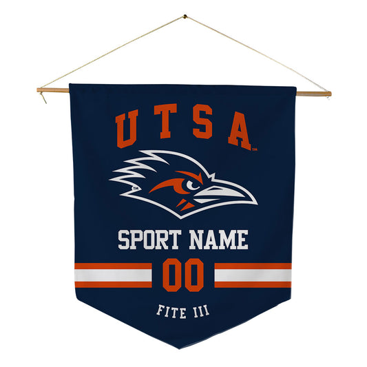 UTSA - NCAA Football : Drenon Fite III - Pennant - 18" x 21"-0