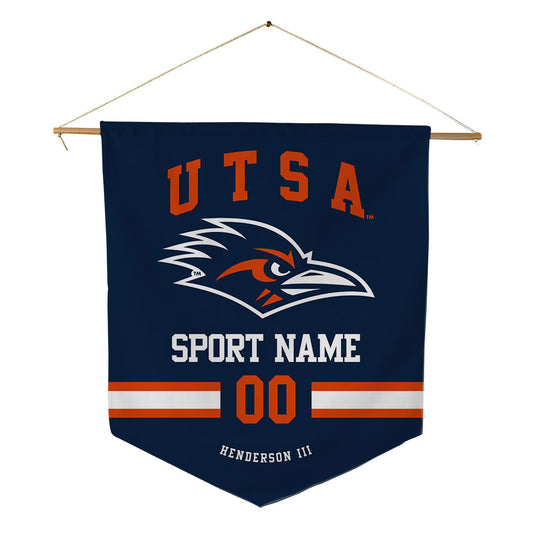 UTSA - NCAA Football : Will Henderson III - Pennant - 18" x 21"-0