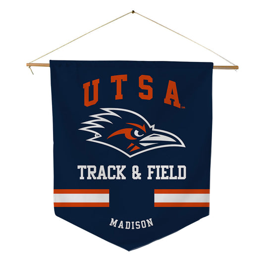 UTSA - NCAA Men's Track & Field : Tyler Madison - Pennant - 18" x 21"-0