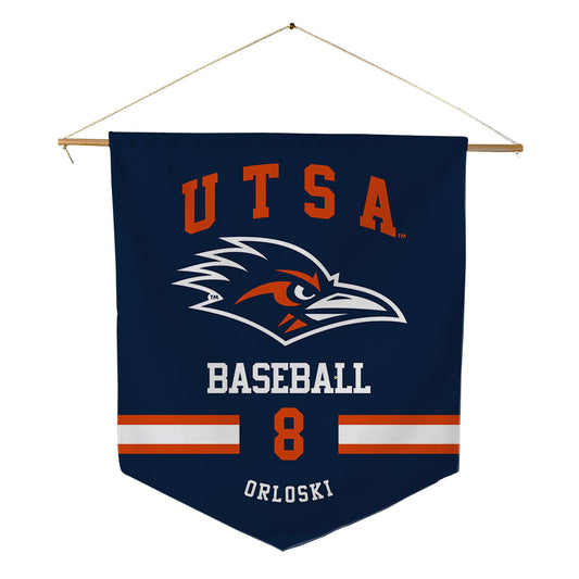 UTSA - NCAA Baseball : Robert Orloski - Pennant - 18" x 21"-0