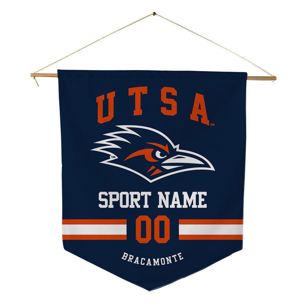 UTSA - NCAA Women's Soccer : Jaelyn Bracamonte - Pennant - 18" x 21"-0