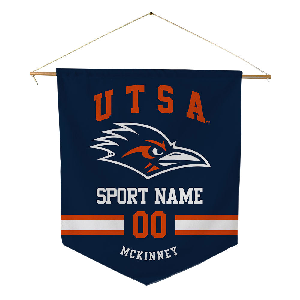 UTSA - NCAA Softball : Kailey McKinney - Pennant - 18" x 21"-0
