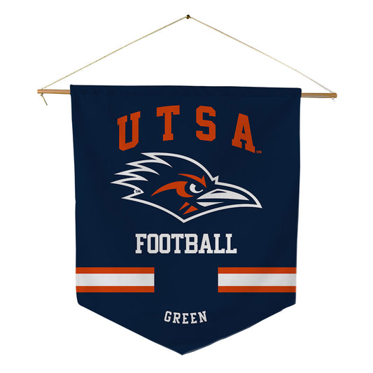 UTSA - NCAA Football : Mykha Green - Pennant - 18" x 21"-0